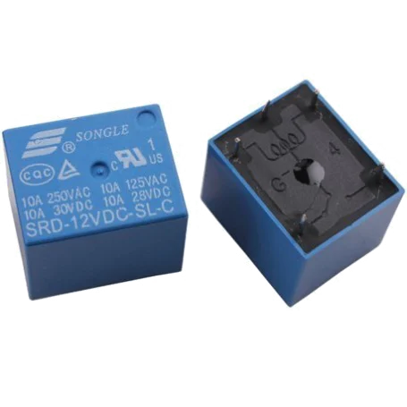12v 10a پایه میلون t73 مارک songle کد srd 12vdc sl c 1