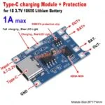 usb type c باتری های لیتیومی به همراه محافظ 6