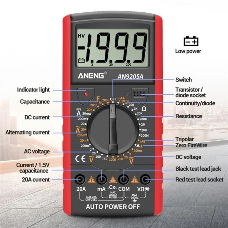 دیجیتال aneng مدل an9205a 7