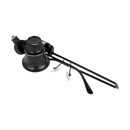عینکی تک چشمی چراغدار 20x بدنه فلزی 3