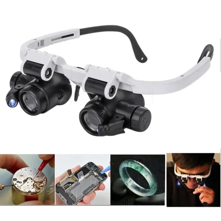 عینکی دوچشمی 2 لنز 8x و 23x مدل 9892h 1 2