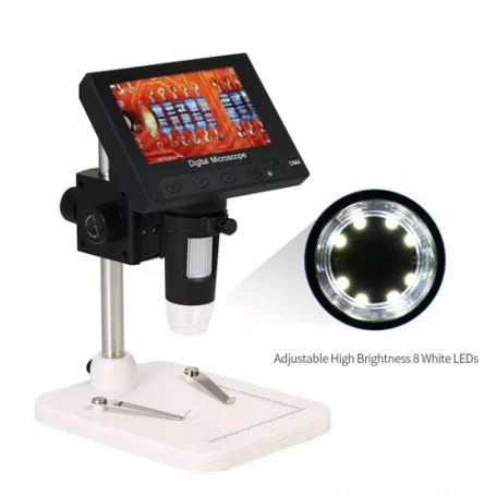 1000x portable digital microscope دارای نمایشگر 43 اینچی مدل dm4 1