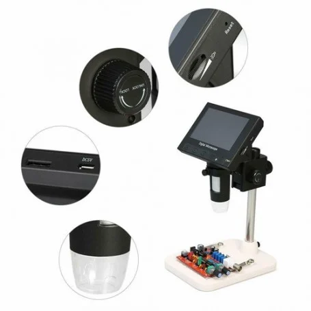 1000x portable digital microscope دارای نمایشگر 43 اینچی مدل dm4 4
