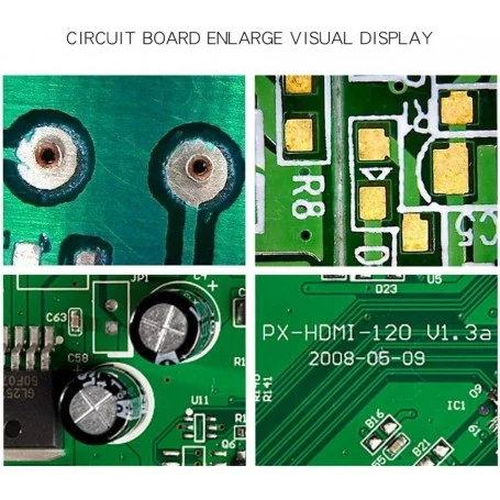 1000x portable digital microscope دارای نمایشگر 43 اینچی مدل dm4 7