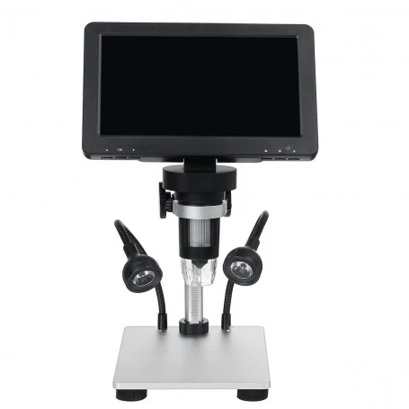 1200x portable digital microscope دارای نمایشگر 7 اینچی مدل dm9 10
