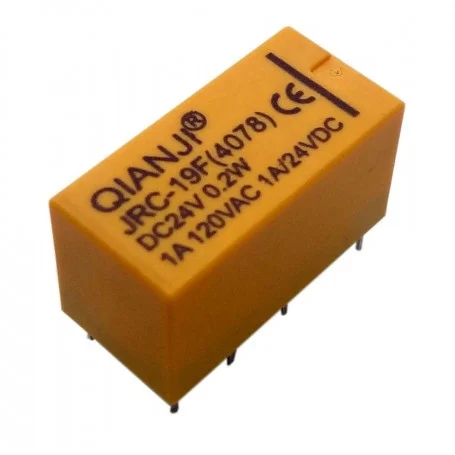 24v بوبین وسط 8 پین مارک qianji کد jrc 19f4078