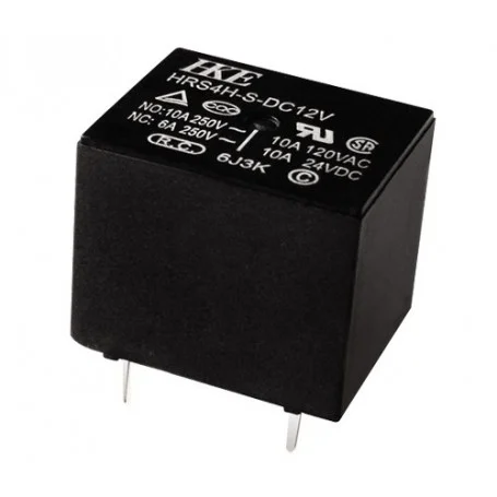 12v 10a پایه میلون t73 مارک hke کد hrs4h s dc12v 1