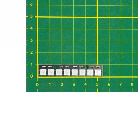 led rgb خطی 8 تایی ws2812 1