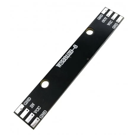led rgb خطی 8 تایی ws2812 2