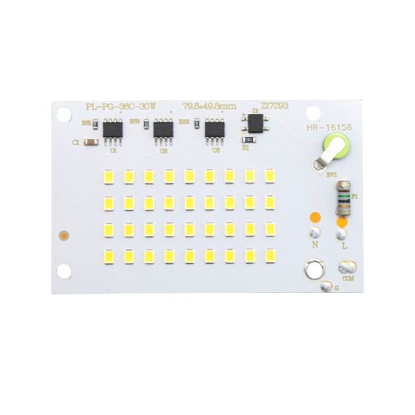LED DOB سفید مهتابی 220VAC 30W سایز 80x50mm دارای مدار محافظتی Anti Surge
