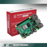 برد رزبری پای Raspberry Pi 4 مدل B تولید انگلستان با رم 1GB