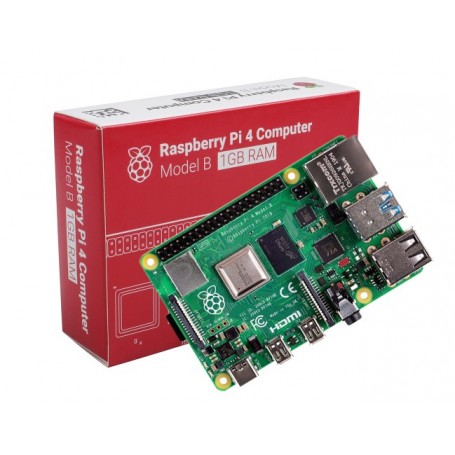 برد رزبری پای Raspberry Pi 4 مدل B تولید انگلستان با رم 2GB
