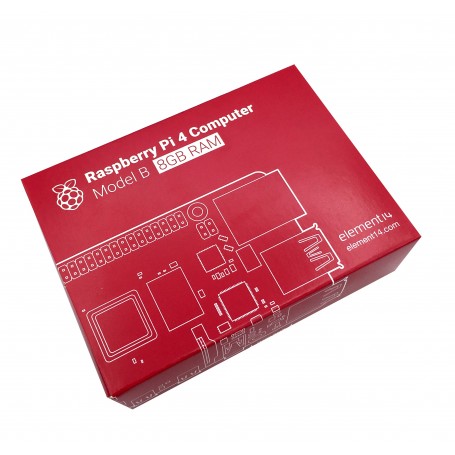 برد رزبری پای Raspberry Pi 4 مدل B تولید انگلستان با رم 8GB