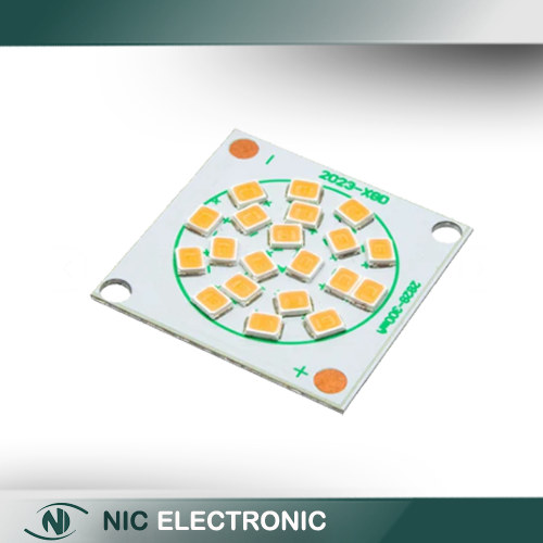 چیپ LED مخصوص رشد گیاه 20W درایوری سایز 28x28mm