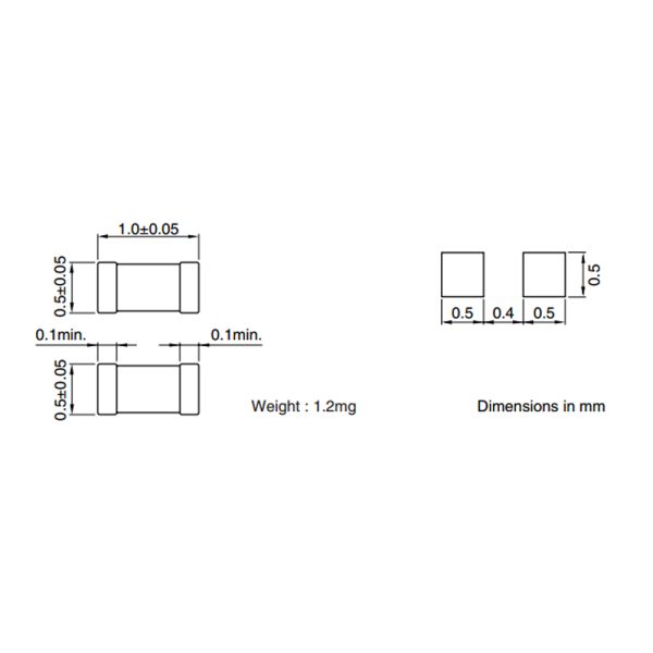 سلف SMD 12NH پکیج 0805