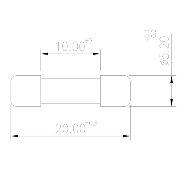فیوز 3.15 آمپر FUSE 5*20F3.15A