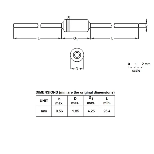 دیود زنر ZENER 5.1V-500MW