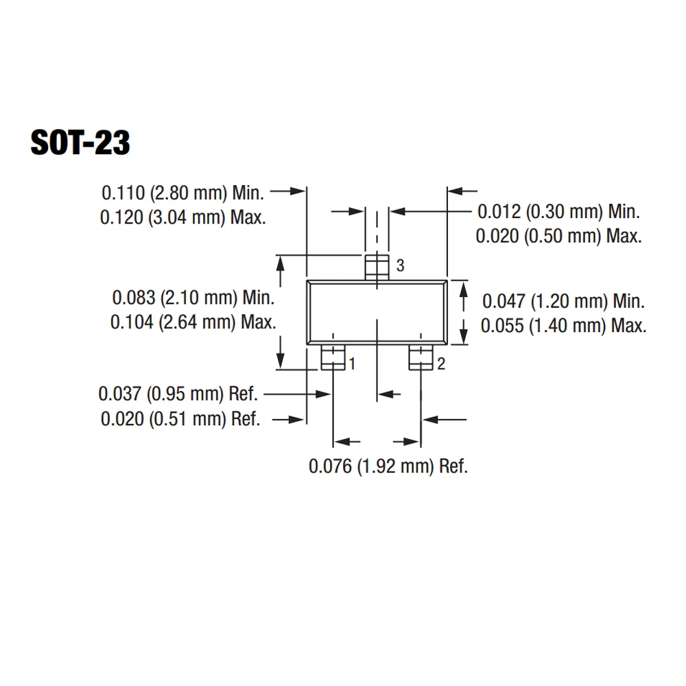 دیود زنر ZENER 6.2V-SOT-23 (BZX84-C6V2)