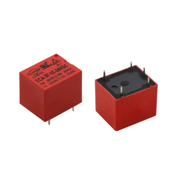 رله 24V پایه میلون T73 مارک LIMING کد ECA-3F-1C-24VDC