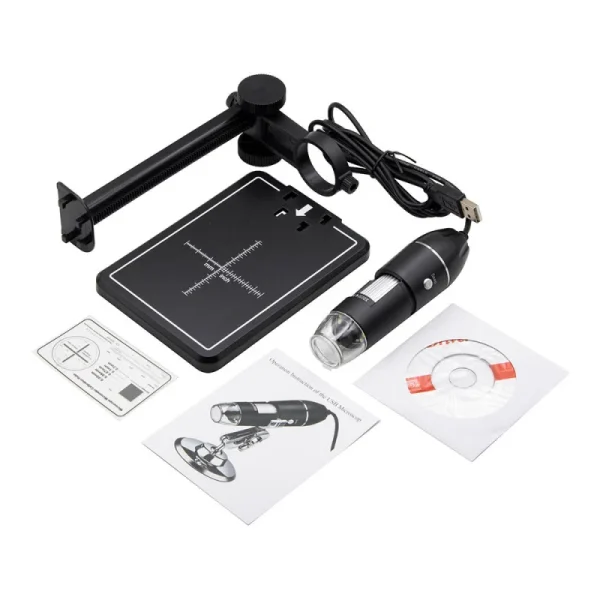 میکروسکوپ دیجیتال 1600X USB Digital Microscope پایه ثابت