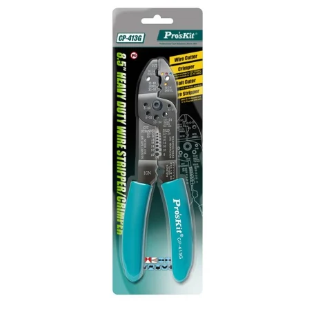 کابلشو سرسیم زن سیم لخت کن و سیم چین مارک proskit مدل cp 413g 1