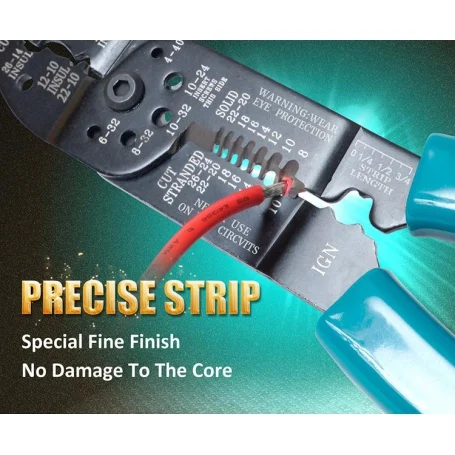 کابلشو سرسیم زن سیم لخت کن و سیم چین مارک proskit مدل cp 413g 7