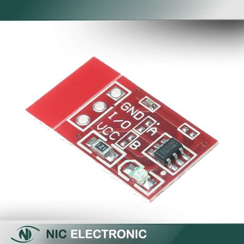 ماژول کلید تاچ خازنی تک کانال با آی سی TTP223