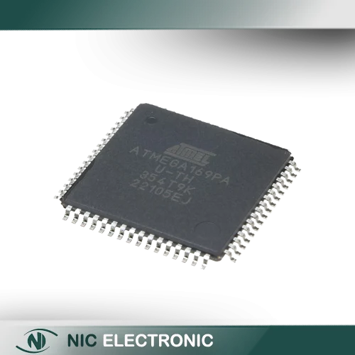 میکروکنترلر پکیج SMD اورجینال ATMEGA169PA-AU