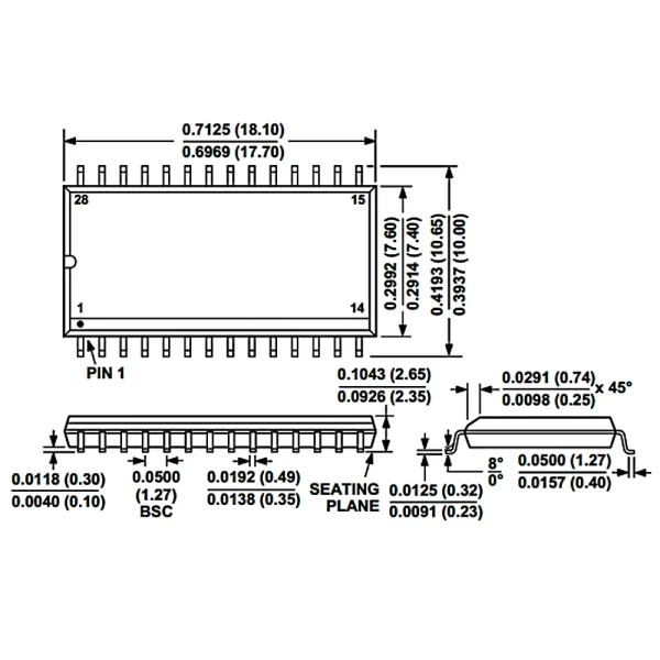 PIC18F25K80-I/SO