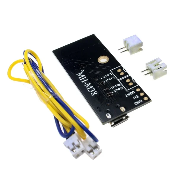 ماژول بلوتوث صوتی MH-M38 دارای 2 خروجی آمپلی فایر 5W