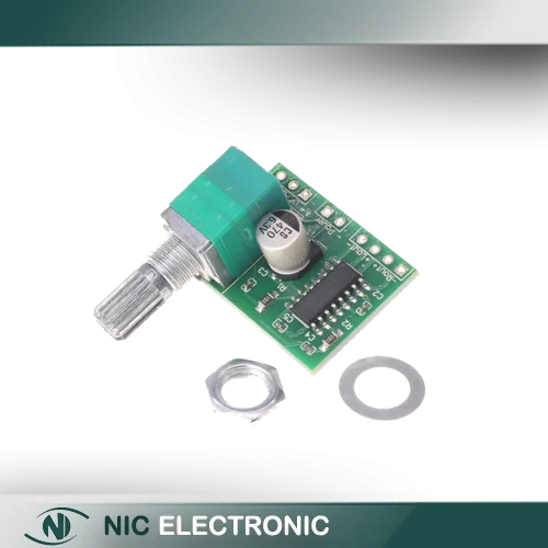 ماژول آمپلی فایر 3w+3W کلاس D با تراشه PAM8403 به همراه ولوم