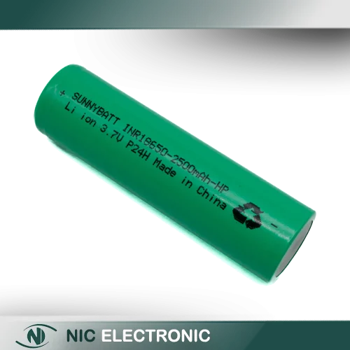 باتری لیتیوم یون BAT 3.7V 2500MAH (18650) 10C