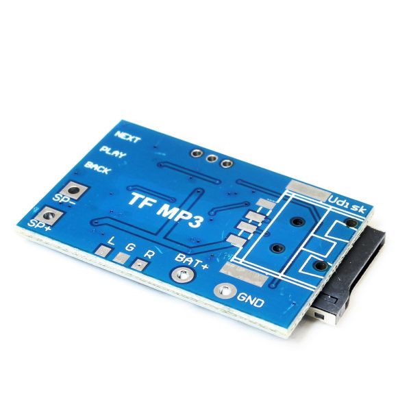 ماژول پخش فایل های صوتی MP3 و آمپلی فایر 2 وات مدل GPD2846A