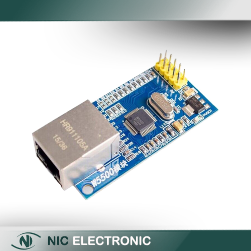 ماژول شبکه W5500 دارای ارتباط SPI